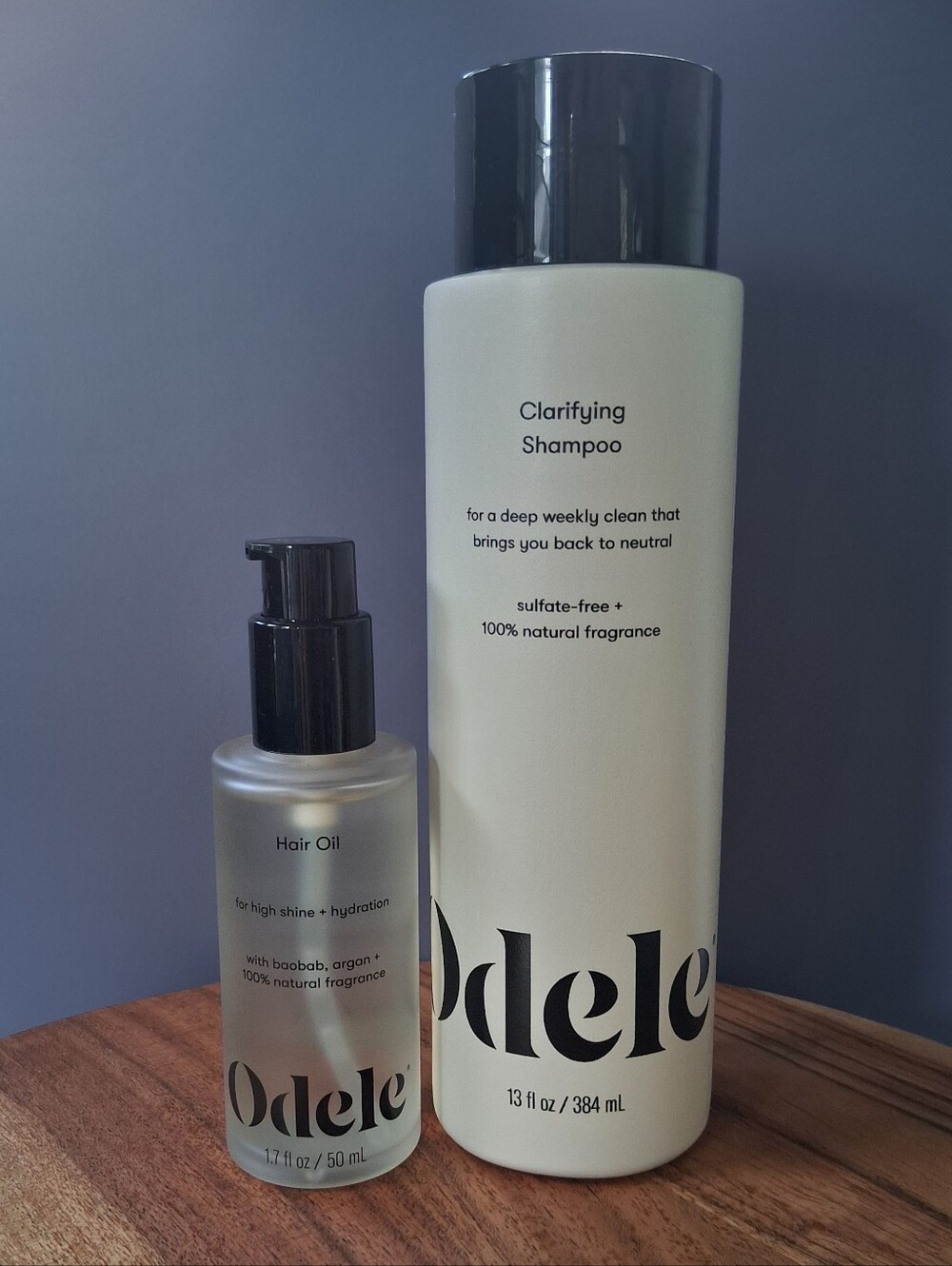 Odele Clarifying Shampoo & Hair Oil, New